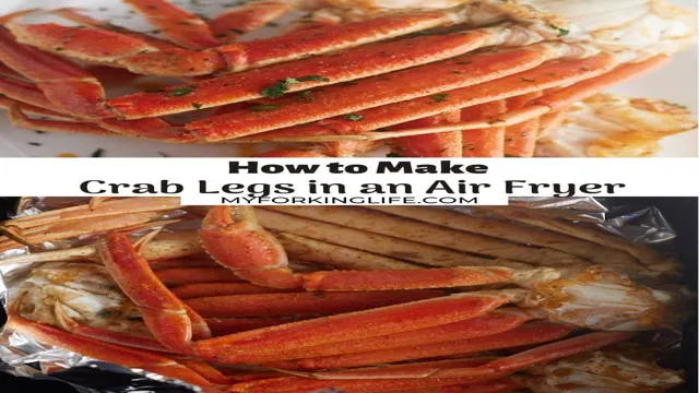 air fry crab legs