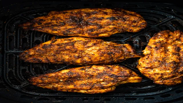 air fry grilled chicken breast