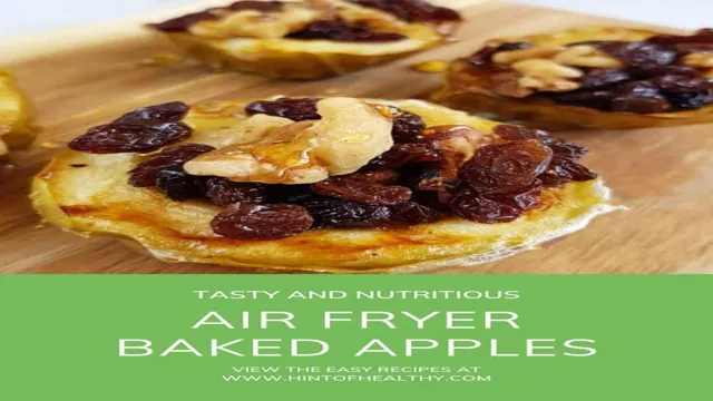 air fryer apples healthy