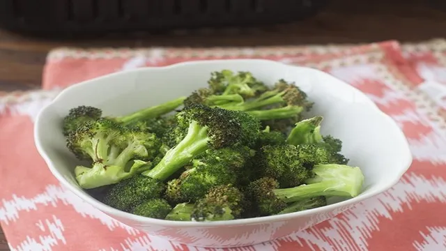 air fryer carrots and broccoli