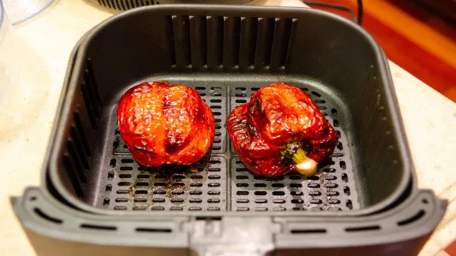 air fryer roasted red pepper
