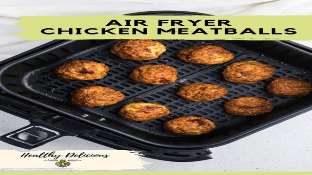 chicken meatballs in air fryer