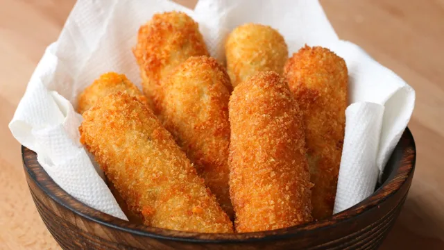 potato cheese sticks recipe