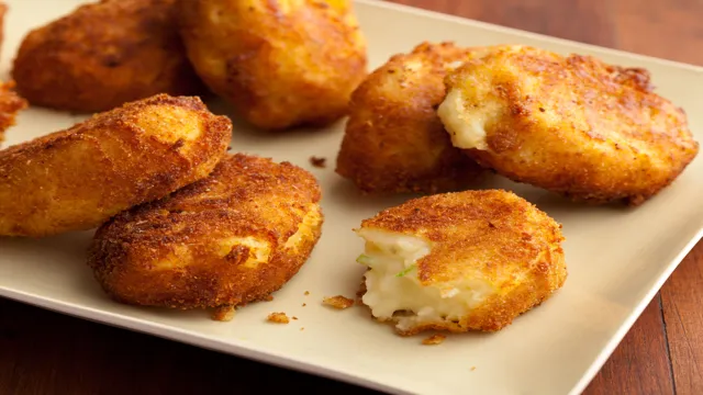 potatoes croquettes cheese