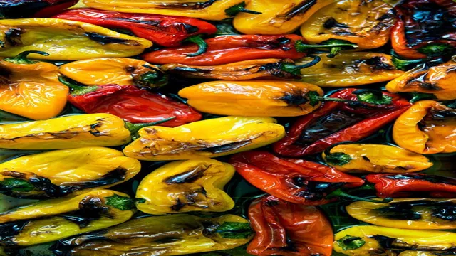 roasted mini peppers with balsamic