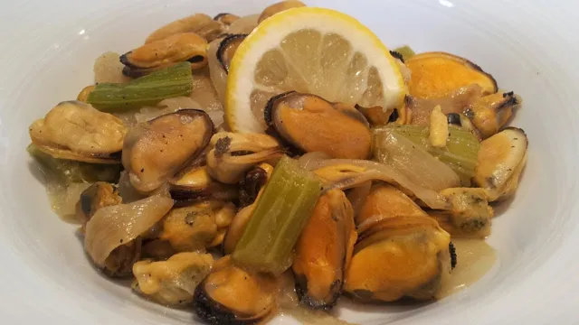 shelled mussels recipe