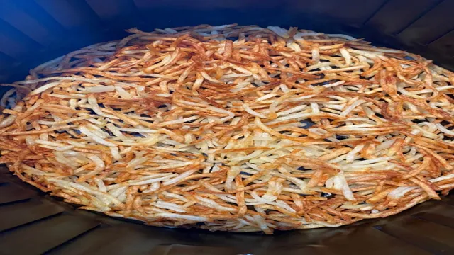shredded hashbrowns in the air fryer