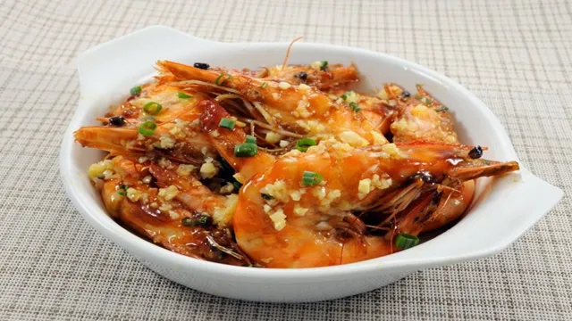 shrimp with oyster sauce