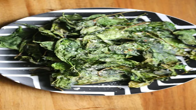 spinach in the air fryer