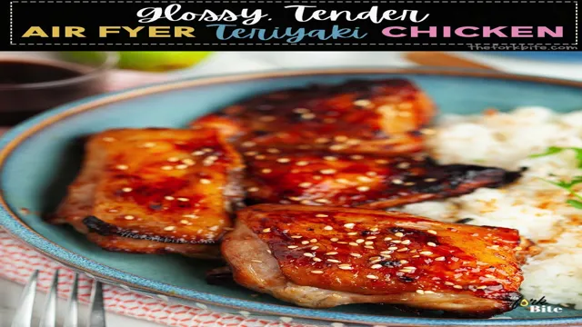 teriyaki marinated chicken in air fryer