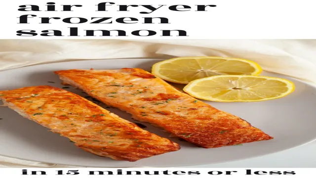 can frozen salmon be cooked in air fryer