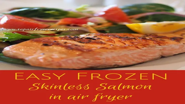 can i air fry salmon from frozen