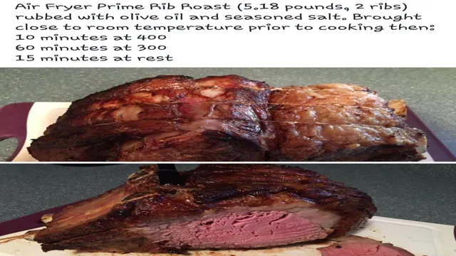 can i cook prime rib in an air fryer
