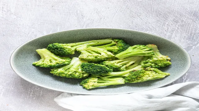 can i put frozen broccoli in air fryer