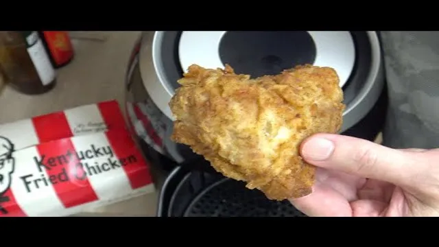 can i reheat fried chicken in the air fryer