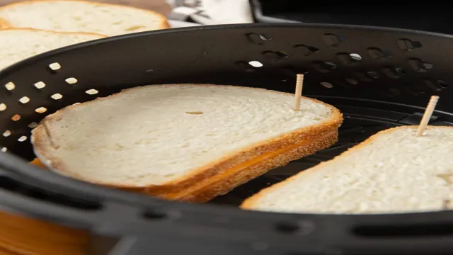 can toothpicks go in the air fryer