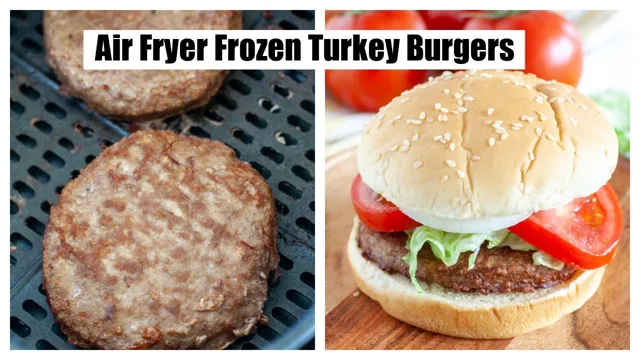 can you air fry a frozen turkey burger