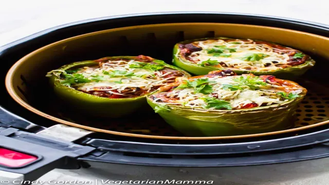 can you air fry stuffed peppers