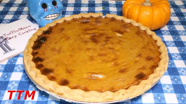 can you bake a pumpkin pie in a convection oven