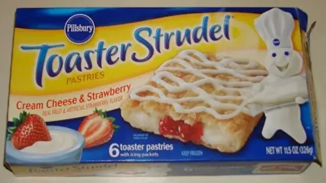 can you cook a toaster strudel in the microwave