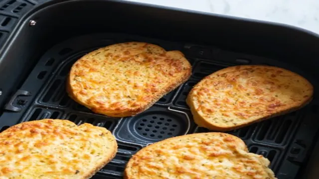 can you cook cheese on toast in an air fryer