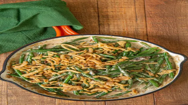 can you cook green bean casserole in an air fryer