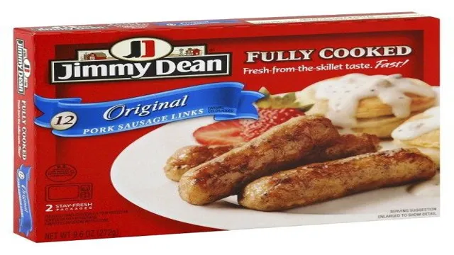 can you cook jimmy dean sausage in the oven