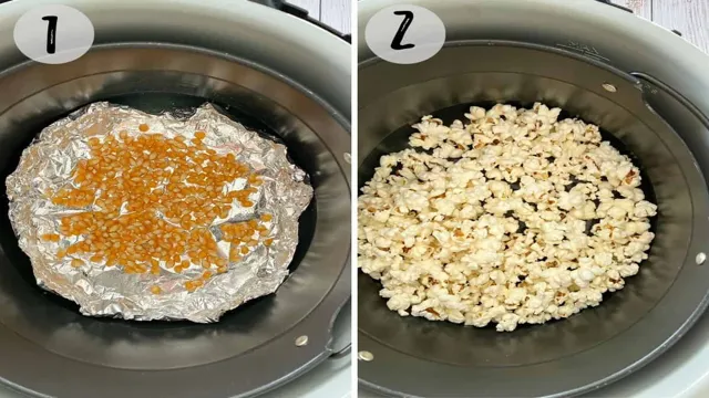 can you cook microwave popcorn in an air fryer