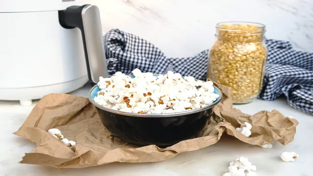 can you make popcorn with an air fryer