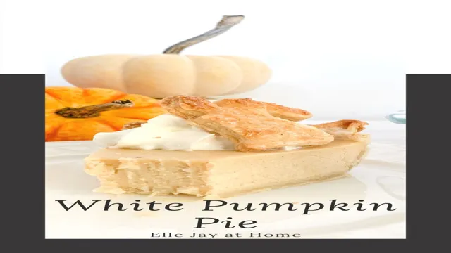 can you make pumpkin pie with white pumpkins