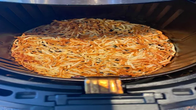 can you make shredded hash browns in the air fryer