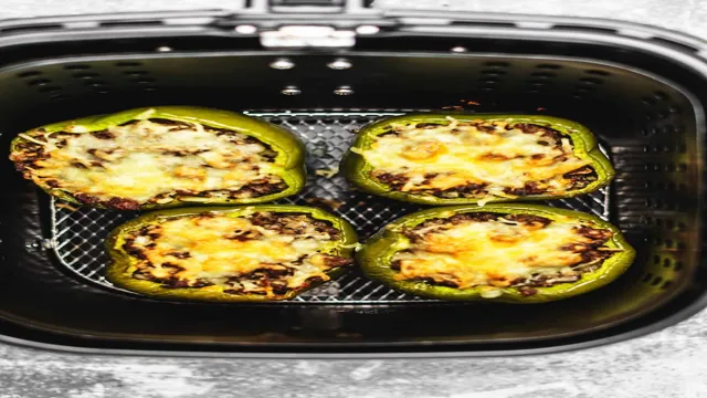 can you make stuffed peppers in an air fryer