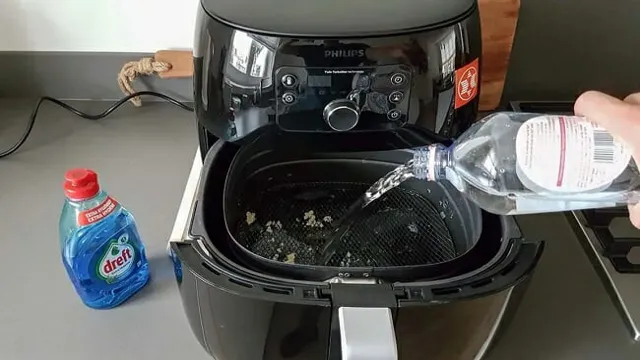 can you put water in an air fryer to cook