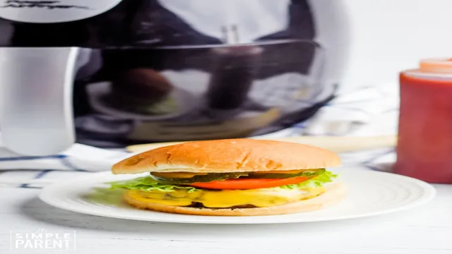 can you reheat a hamburger in an air fryer