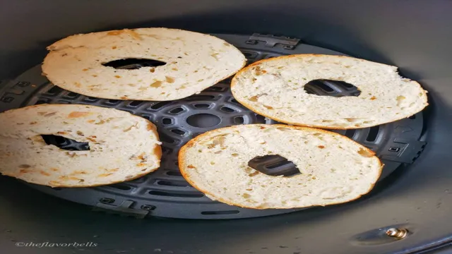 can you toast bagel in air fryer