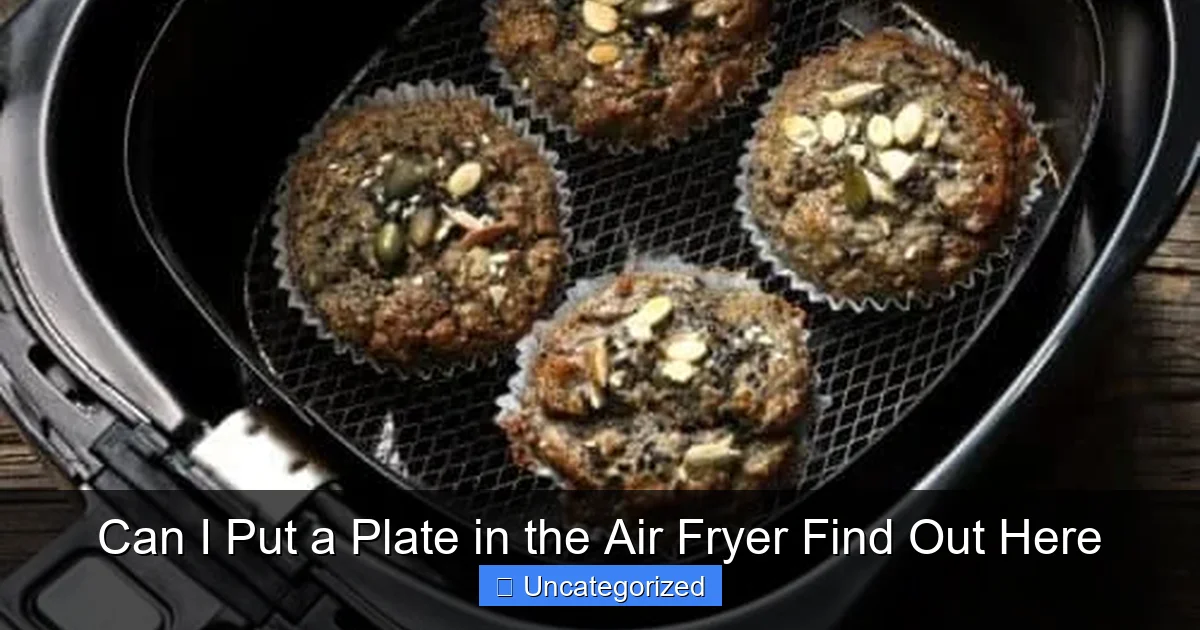 Can I Put a Plate in the Air Fryer Find Out Here