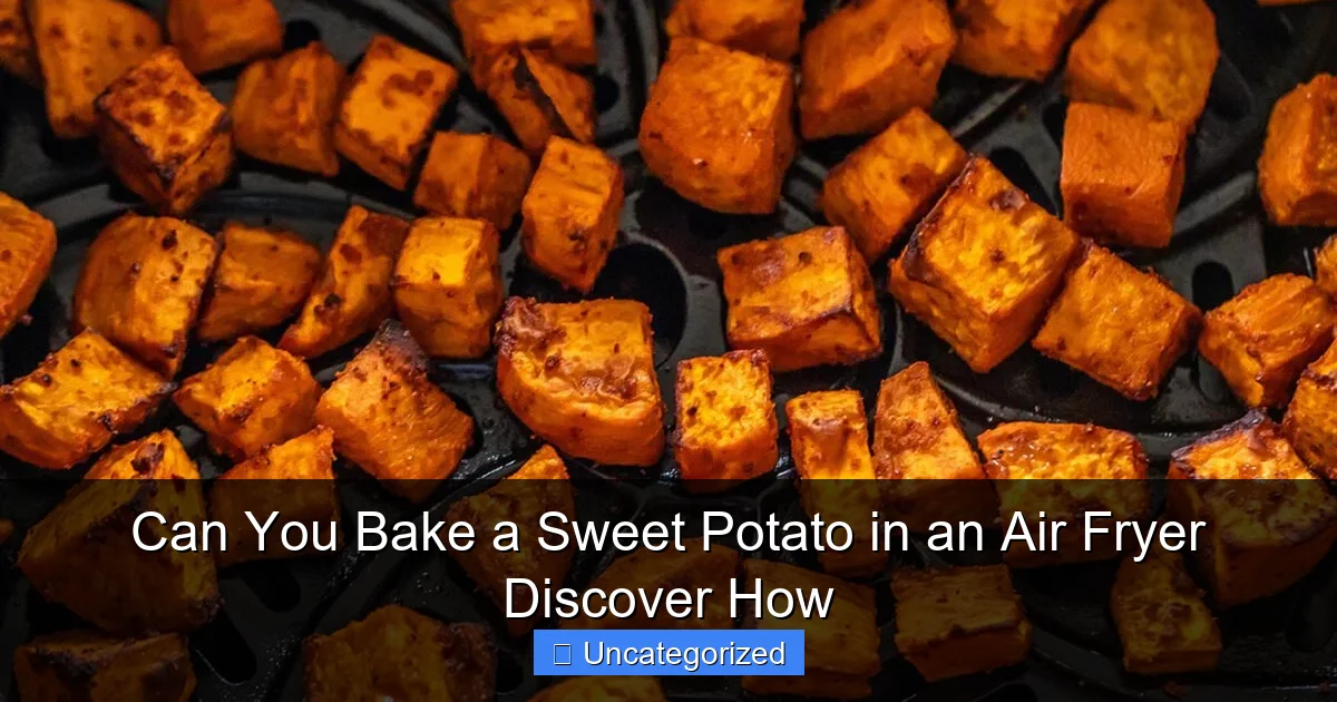 Can You Bake a Sweet Potato in an Air Fryer Discover How