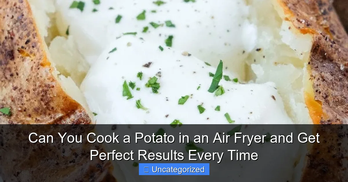 Can You Cook a Potato in an Air Fryer and Get Perfect Results Every Time