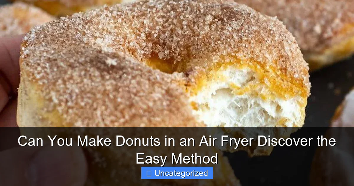 Can You Make Donuts in an Air Fryer Discover the Easy Method