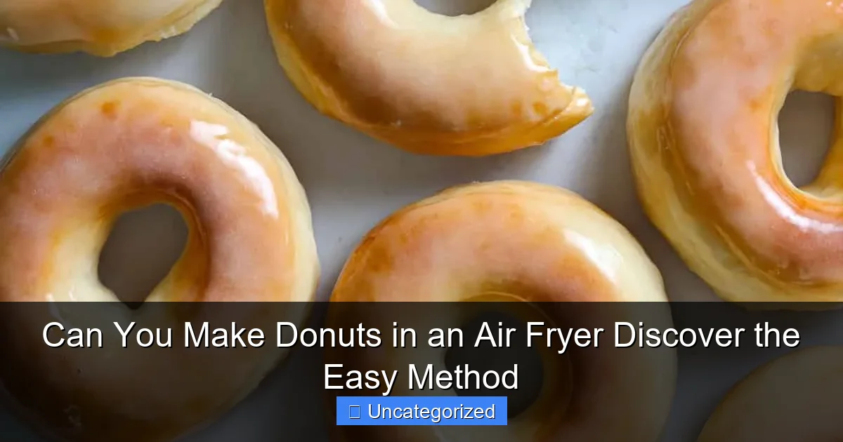 Can You Make Donuts in an Air Fryer Discover the Easy Method