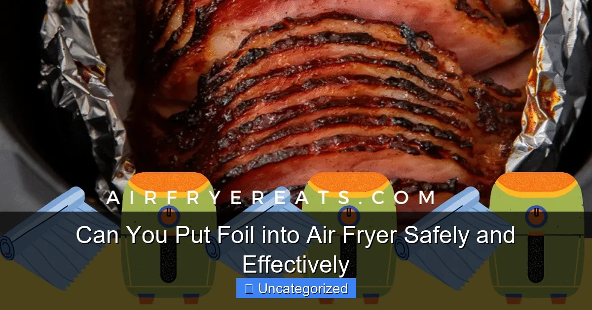 Can You Put Foil into Air Fryer Safely and Effectively