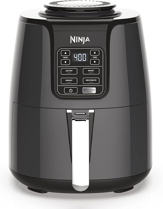 Ninja 4 QT Compact Air Fryer for Small Families: 4-in-1 Roasting, Cris