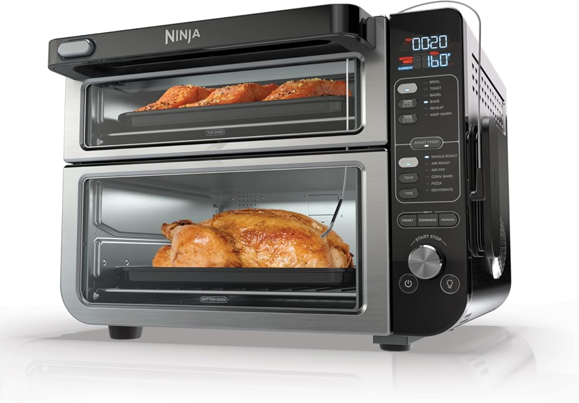 Ninja Smart Double Oven with FlexDoor and Thermometer: Best Air Fryer