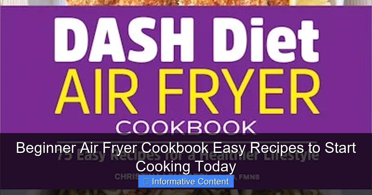 Beginner Air Fryer Cookbook Easy Recipes to Start Cooking Today