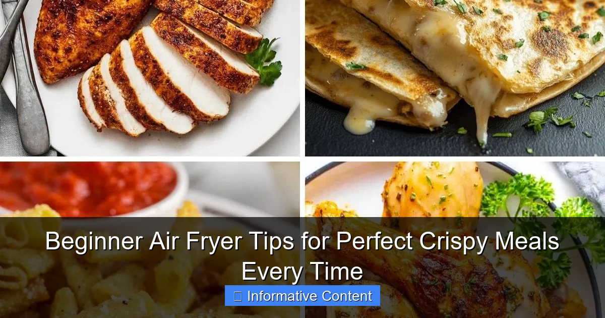 Beginner Air Fryer Tips for Perfect Crispy Meals Every Time
