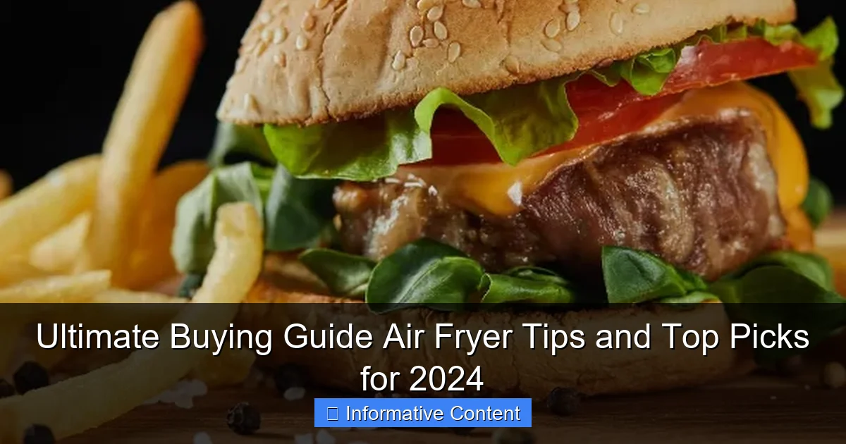 Ultimate Buying Guide Air Fryer Tips and Top Picks for 2024