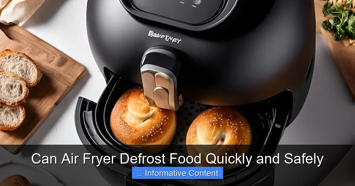 Can Air Fryer Defrost Food Quickly and Safely