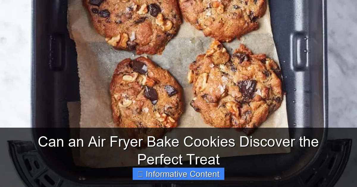 Can an Air Fryer Bake Cookies Discover the Perfect Treat