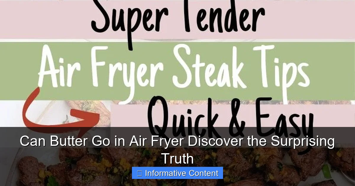 Can Butter Go in Air Fryer Discover the Surprising Truth