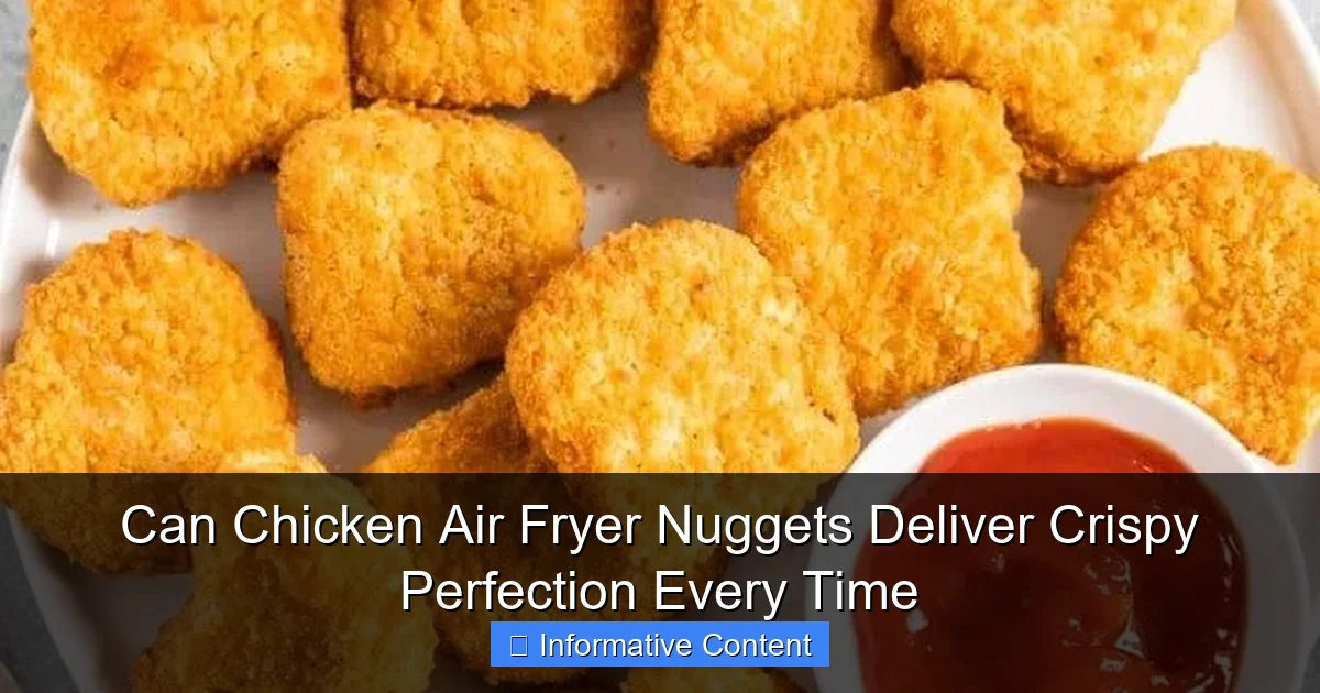 Can Chicken Air Fryer Nuggets Deliver Crispy Perfection Every Time